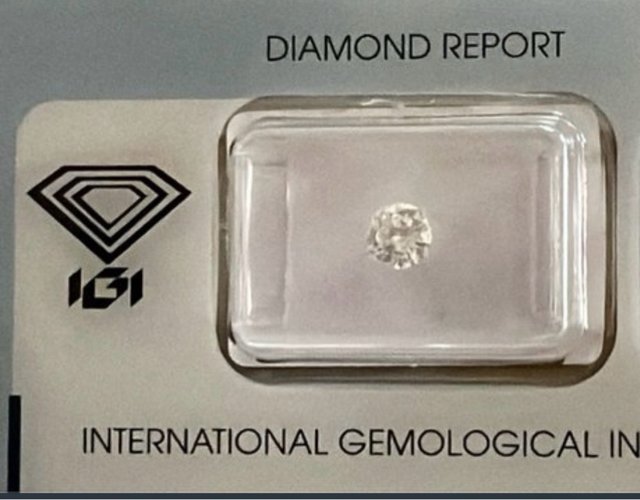 Brillante natural IGI 0,50 ct H/vs2