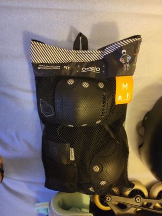 Patines Oxelo en linea con protecciones