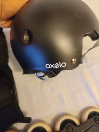 Patines Oxelo en linea con protecciones