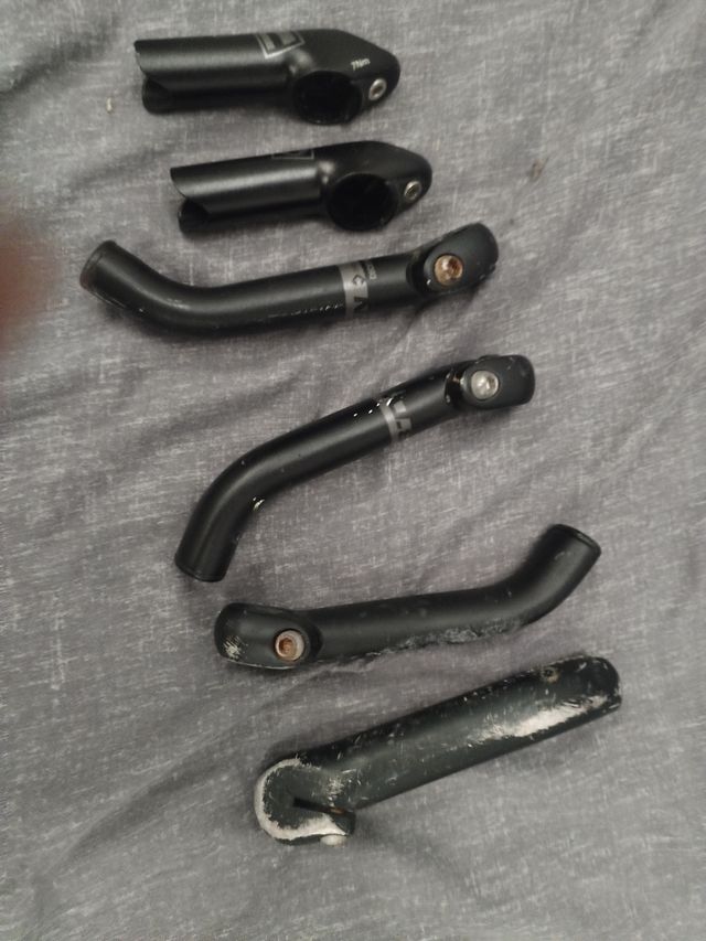 Cuernos bicicleta acoples