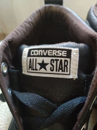 Zapatillas niño Converse piel número 36