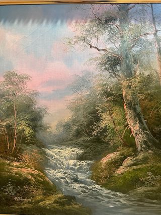 Cuadro óleo paisaje