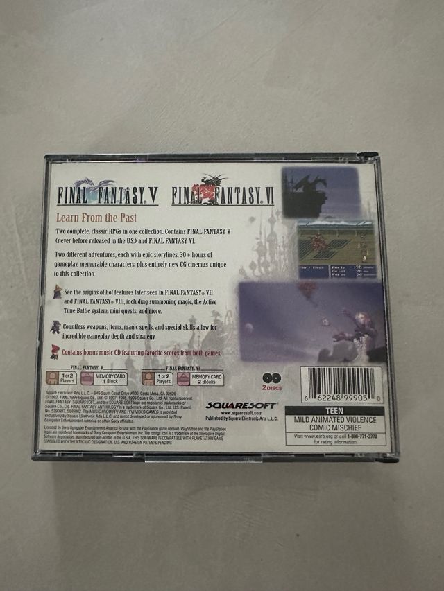 Final Fantasy Anthology (NTSC)