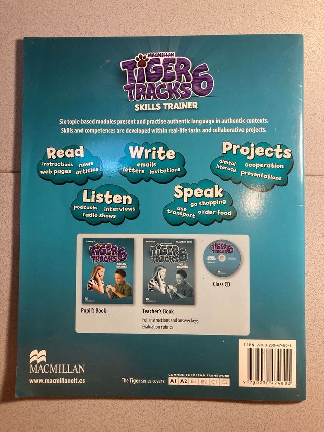 macmillan tiger tracks 6 skills trainer
