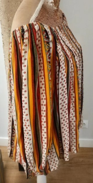 Blusa Springfiel estampada estilo boho