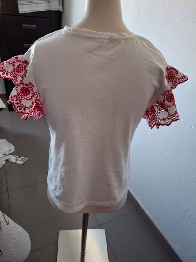 Camiseta niña zara t.12