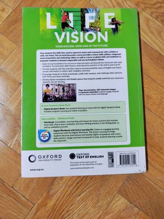 Libro A2 inglés life vision