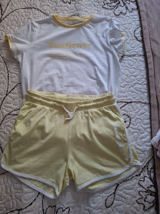 Pantalón corto niña t.15/16