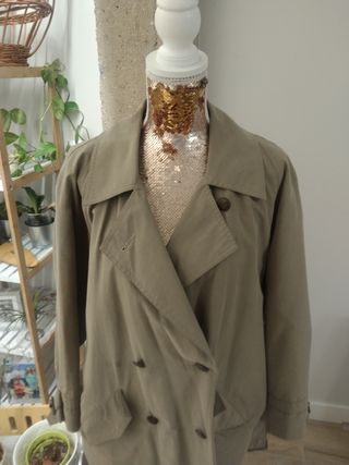 Gabardina camel