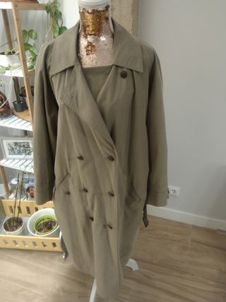 Gabardina camel