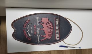 Chapa vintage para colgar