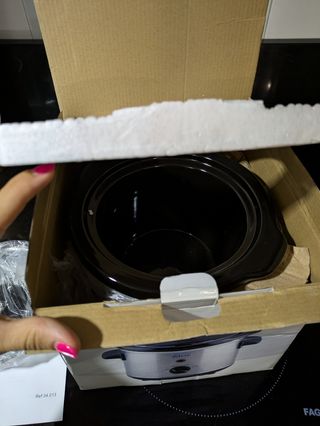 Olla cocción lenta sin estrenar