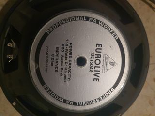 Altavoves reconar 15"