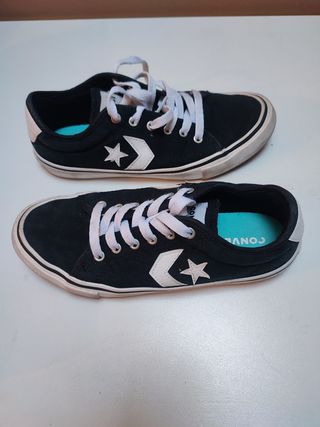 Zapatillas Converse bajas. Talla 35