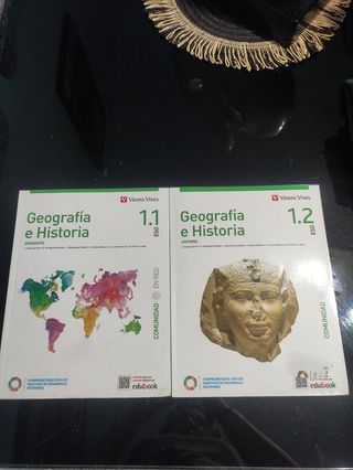 Libros geografía e historia 1 E.S.O