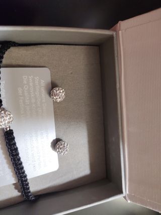 pulsera y pendientes lotus