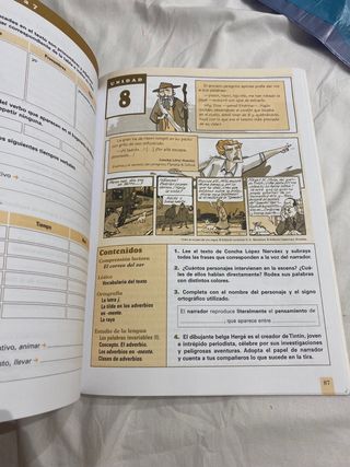Refuerzo lengua castellana 1 secundaria