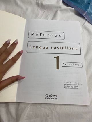 Refuerzo lengua castellana 1 secundaria