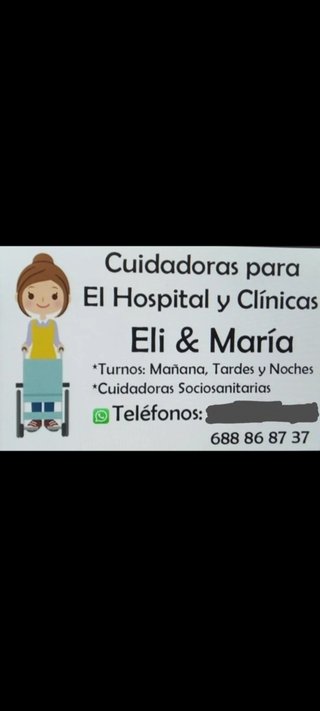 CUIDADORA HOSPITAL