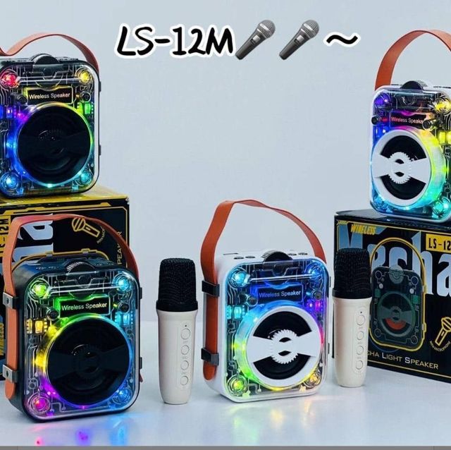 Altavoz Mini Mecha Luz Led Intermitente