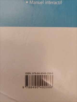 Libro de francés de 2 de bachillerato.