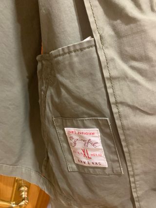 Cazadora vaquera hombre talla XL