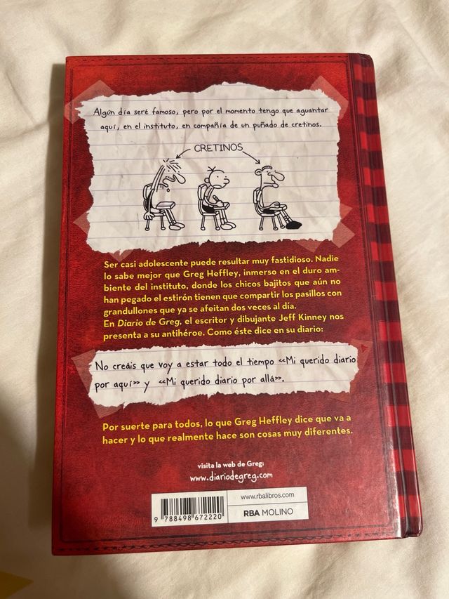 Libro el Diario de greg 1- Un pringao total