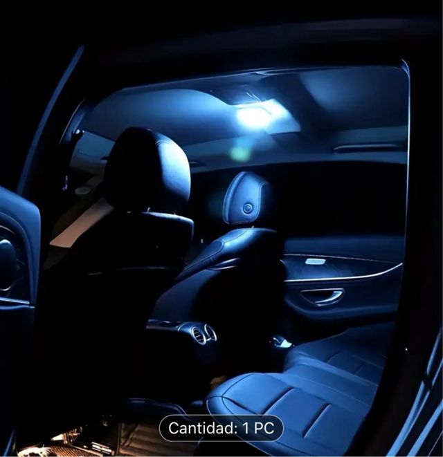 Luz interior led para coche o cualquier lugar