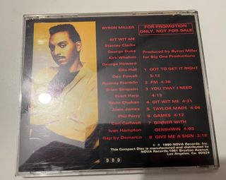 BYRON MILLER - Git Wit Me CD