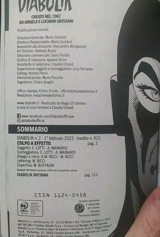 DIABOLIK IL GIALLO A FUMETTI INEDITO - Colpo a eff