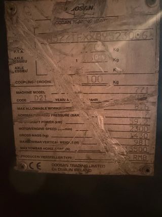 Compresor ingersoll rand 7/71 - Año 2011