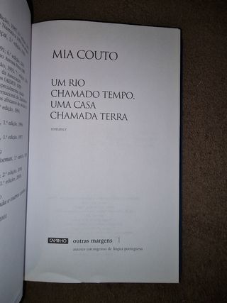 Um Rio chamado tempo, uma casa chamada..