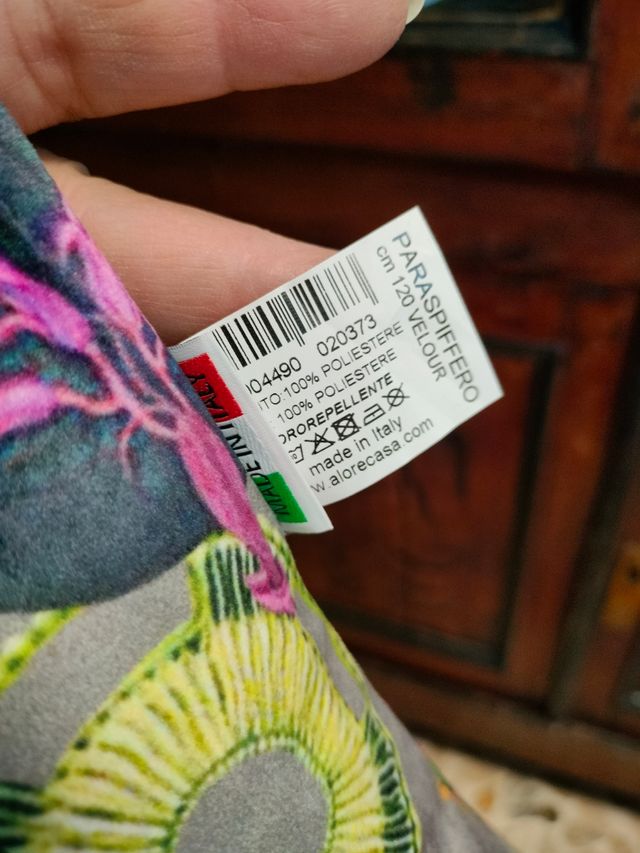 Paraspiffero velluto