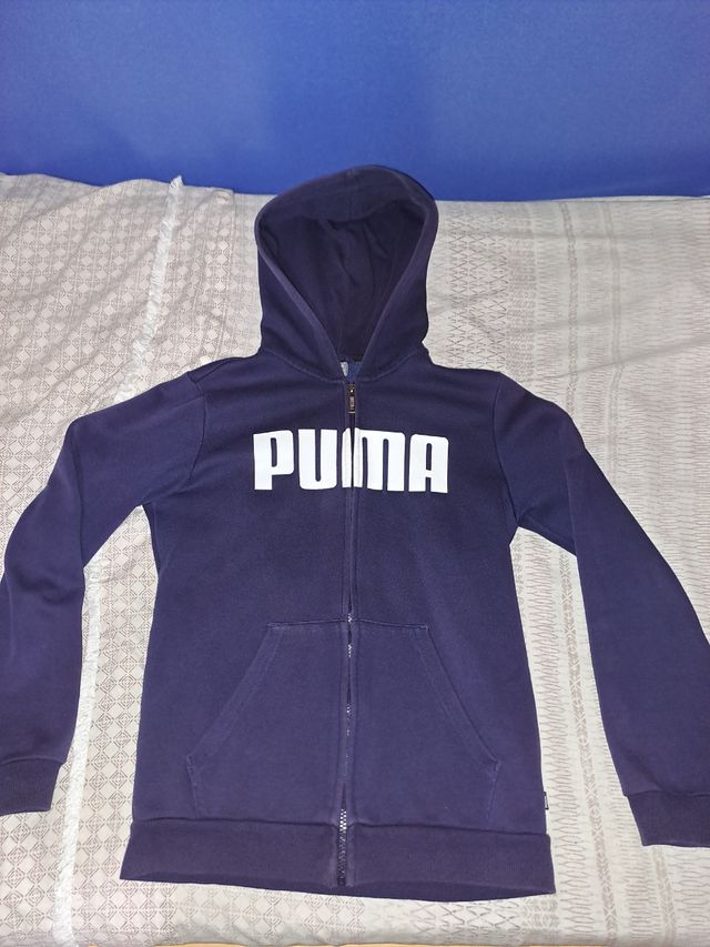 Sudadera azul oscuro Puma 13-14 años
