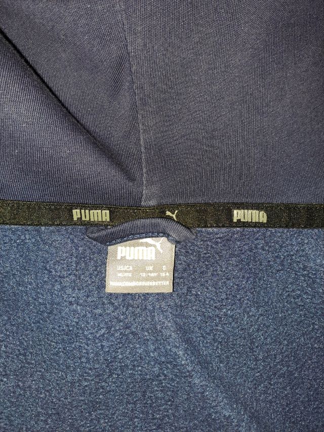 Sudadera azul oscuro Puma 13-14 años