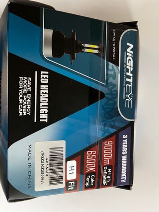 Bombillas H1 led
