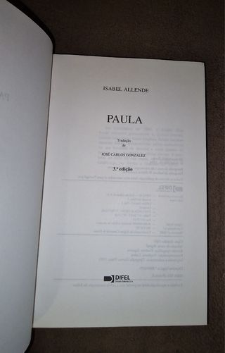 Paula de Isabel Allende