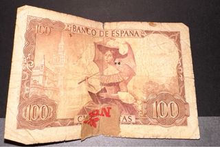 Billetes 100 pesetas