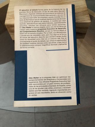Libro El Ejecutivo al minuto
