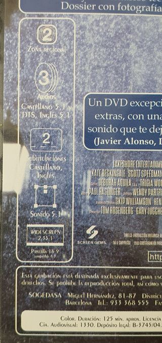 Underworld (2003) COMO NUEVO + GUÍA 📽 🎬 🍿