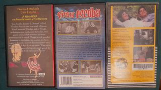 6×5€,6 PELICULAS ANTIGUAS VHS,CARMEN SEVILLA...