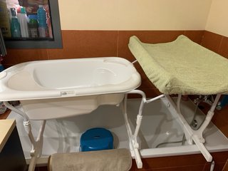 Bañera cambiador adaptable