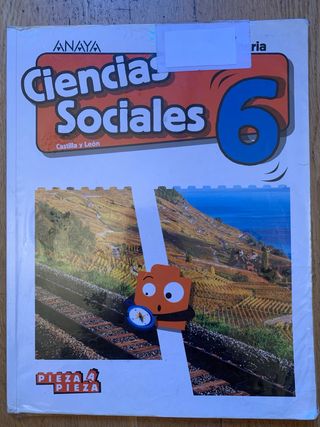 Ciencias Sociales 6. Castilla y Leon. Anaya