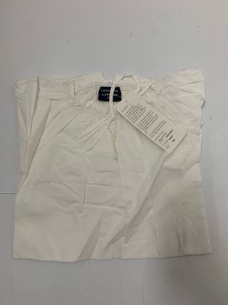 NUEVO Leonardo Carbone - blusa medieval con encaje