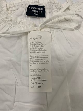 NUEVO Leonardo Carbone - blusa medieval con encaje