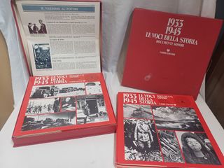 2 COFANETTI 1933 -1945 LE VOCI DELLA STORIA DOCUME