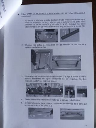 Cama ortopédica + carro elevador