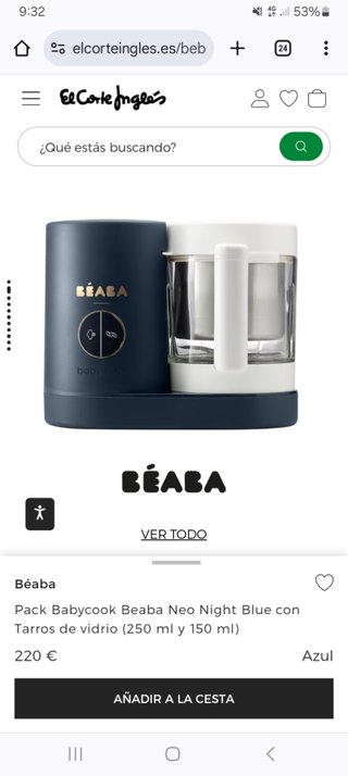 Robot cocina para bebés