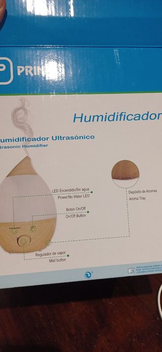 Humidificador Ultra rápido.