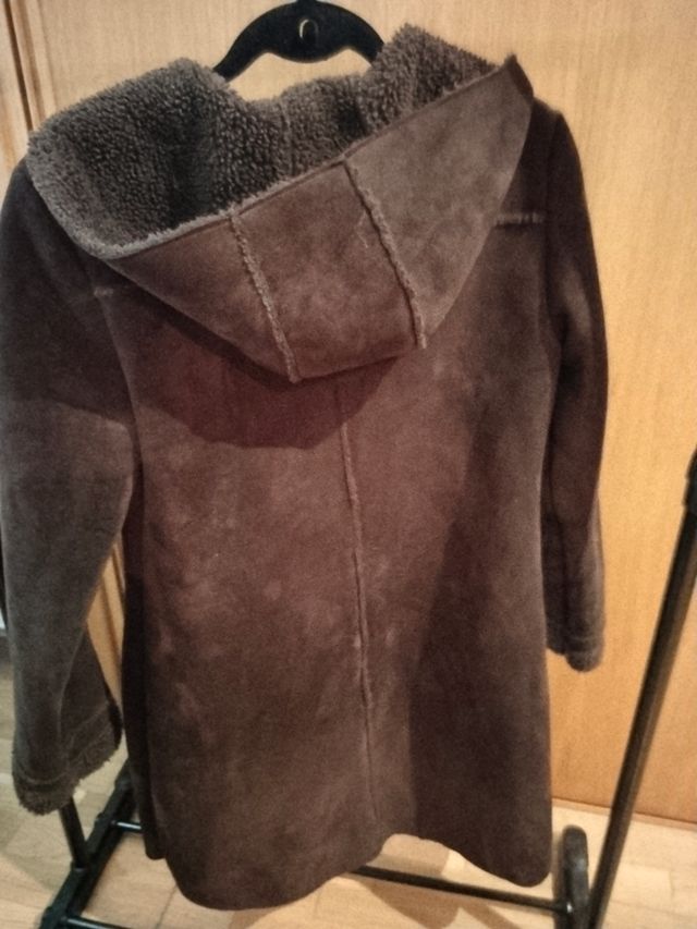 Abrigo borrego marrón